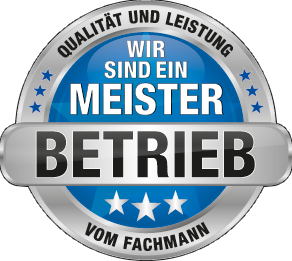 Wir sind ein Meisterbetrieb